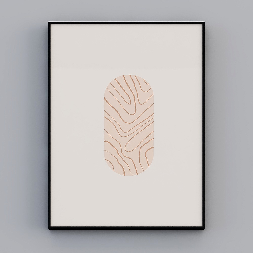 Glorieuses Peintures Fines - Simplicité Moderne - LALB-80365 - Peintures Décoratives