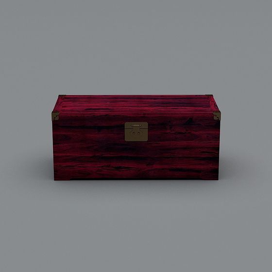 Castle Treasure Chest 3D model