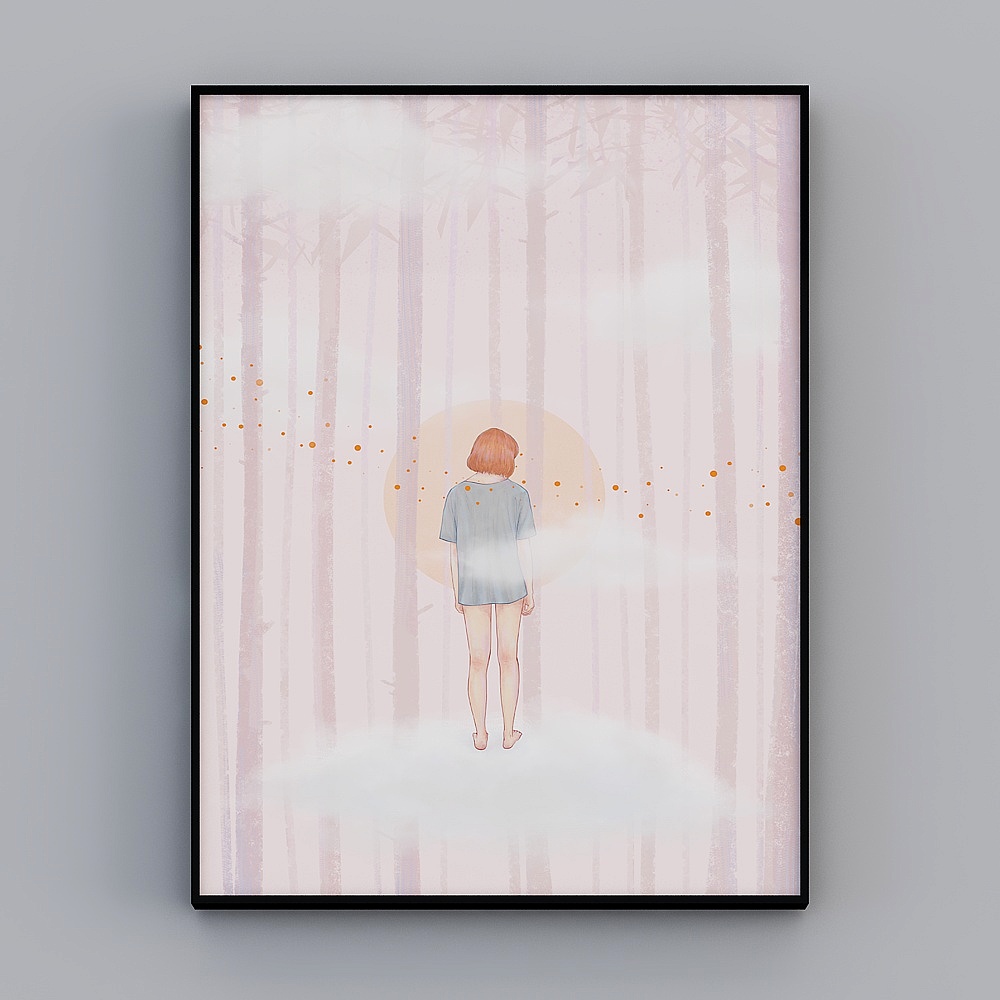 Glorious Fine Painting - Modern Simplicity - LALB-80035 - Decorative Painting