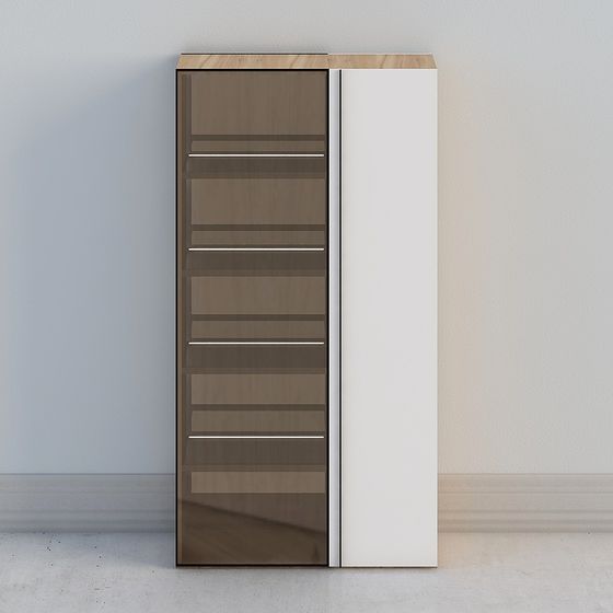 City Window Cabinet 3D model