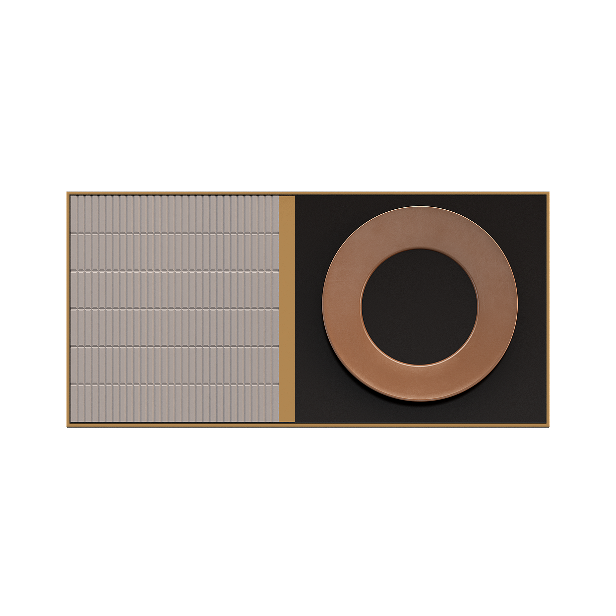 Abstract Geometric Art 3D Model – Modern Low-Poly Design