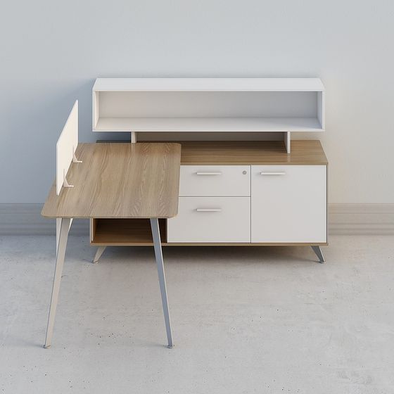 Urban Workspace Desk 3D model