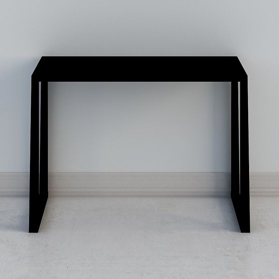 Urban Corner Table 3D model for Modern Interiors