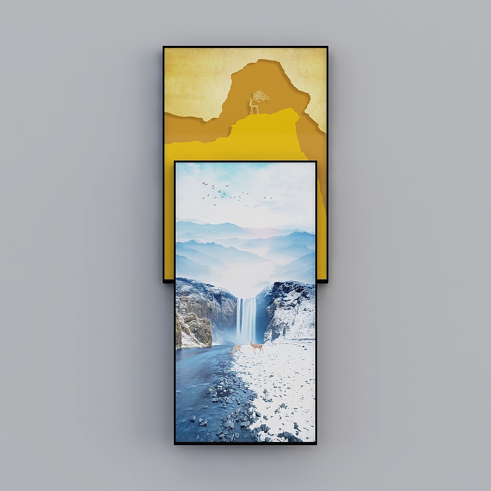 Glorious Fine Painting - Modern Minimalist - LALB-30598-30128 - Decorative Painting