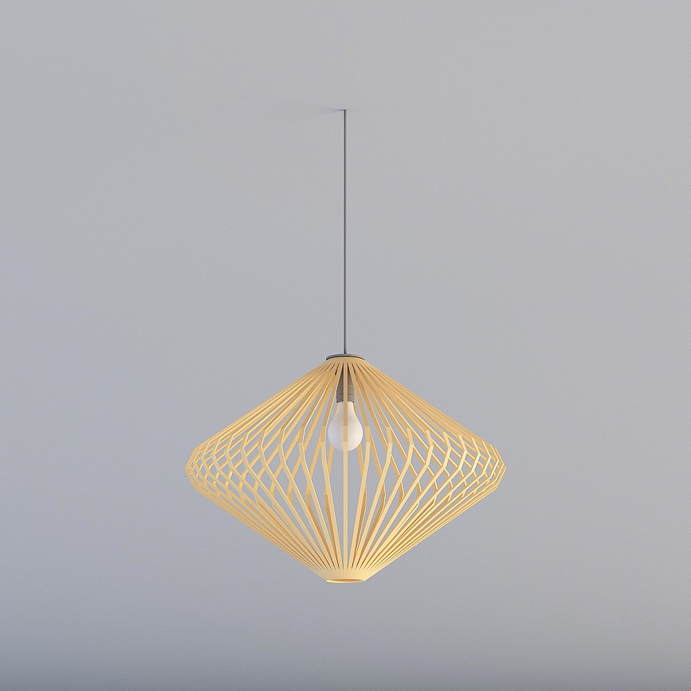 Bamboo Chandelier (24)