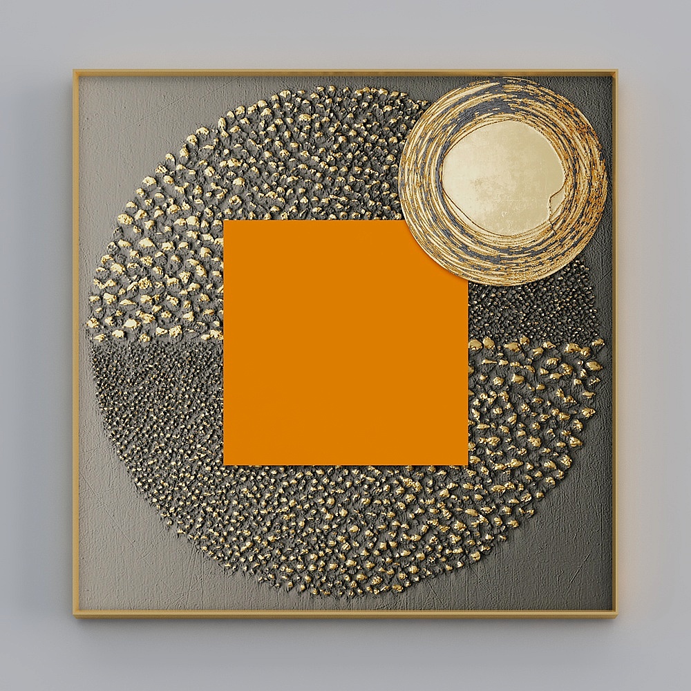 尊貴全屋繪畫 - 現代客廳裝飾畫 - 單幅 - 抽象畫 C