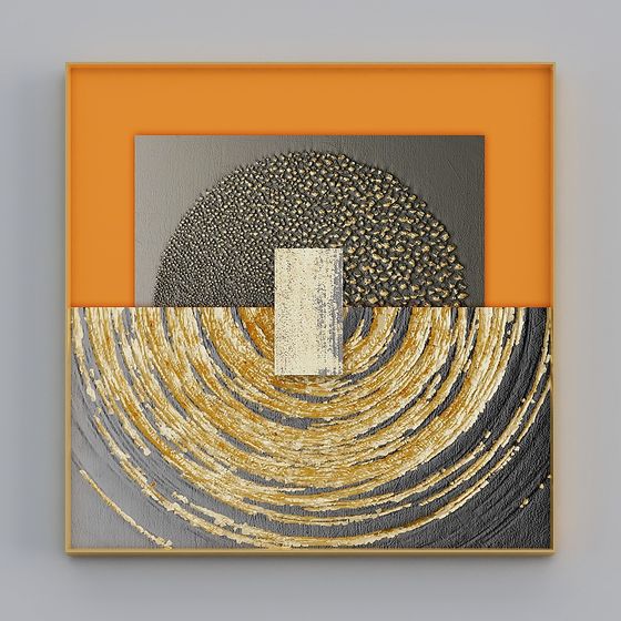 Stylish Abstract Whirlwind 3D model for Creative Spaces