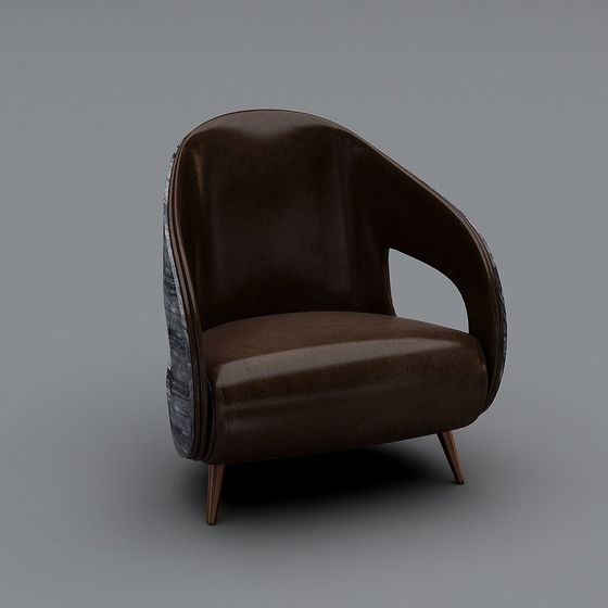 Curve Comfort 3D model Chair Design