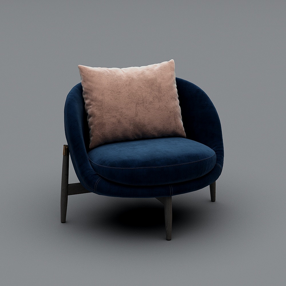 Light luxury sofa-chair-1