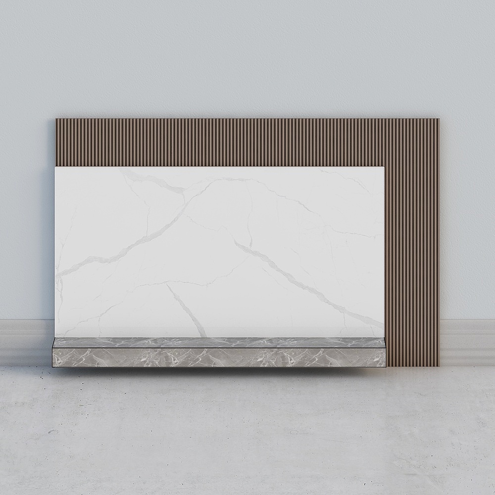 Modern Affordable Luxury-TV Wall