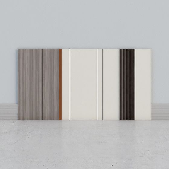 Striped Partition 3D model