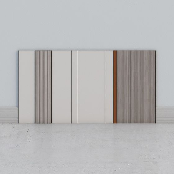 Striped Screen 3D Model