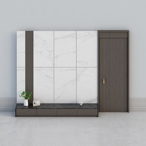 Urban Living Room Screen 3D model