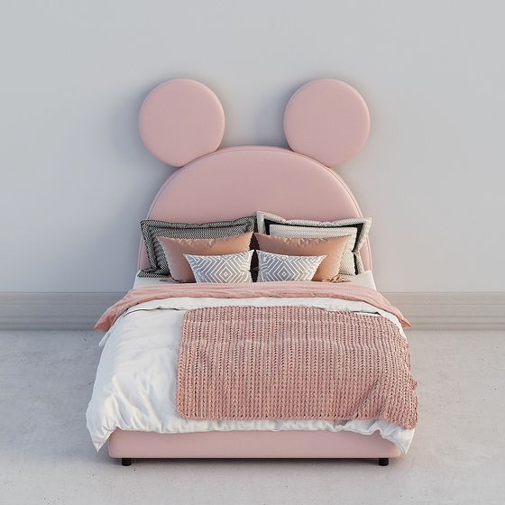 Mickey Mouse Headboard 3D model