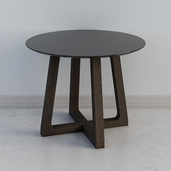 Urban Corner Round Table 3D model