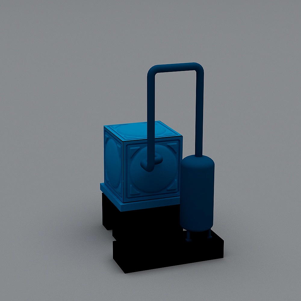 Portable Storage Box 3D model