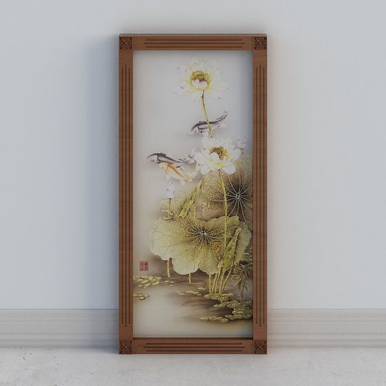 Lotus Pond Wonderland 3D model for Creative Projects