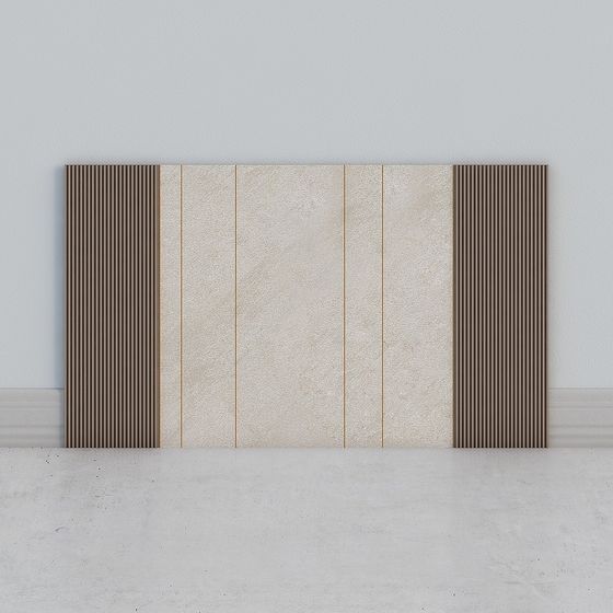 Striped Screen 3D model