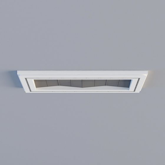 Minimalist Ceiling Light Fixture 3D model
