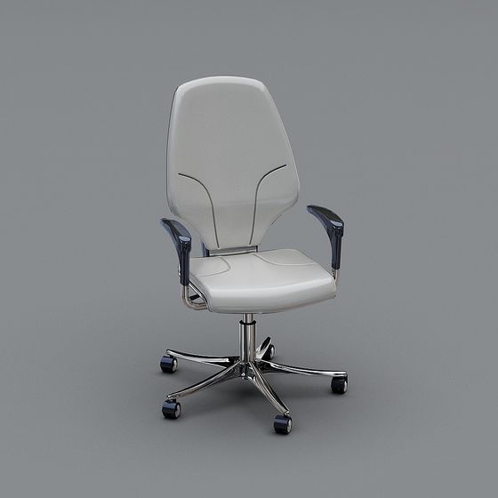 Elegant Futuristic Office Chair 3D model