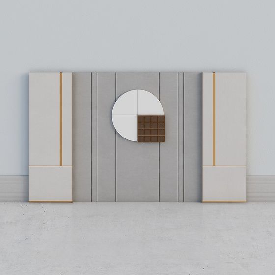 Urban Canvas 3D model - Minimalist Design