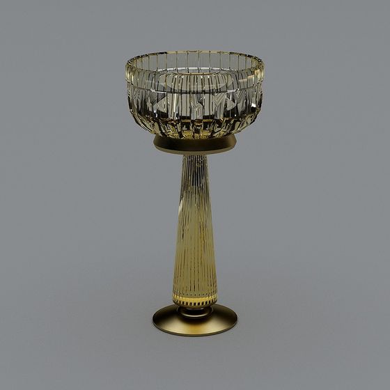 Crystal Candelabra 3D model