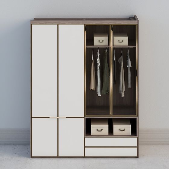 ชุดไม้ - ตู้เสื้อผ้าห้องนอนหลัก