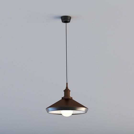 Retro Pendant Light 3D model