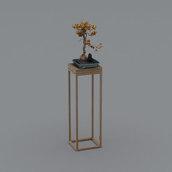 Exquisite Bonsai Stand 3D model