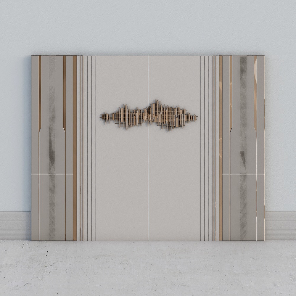 Modern background wall