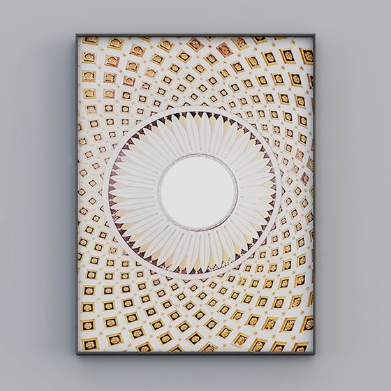 Solar Eye Low Poly 3D model