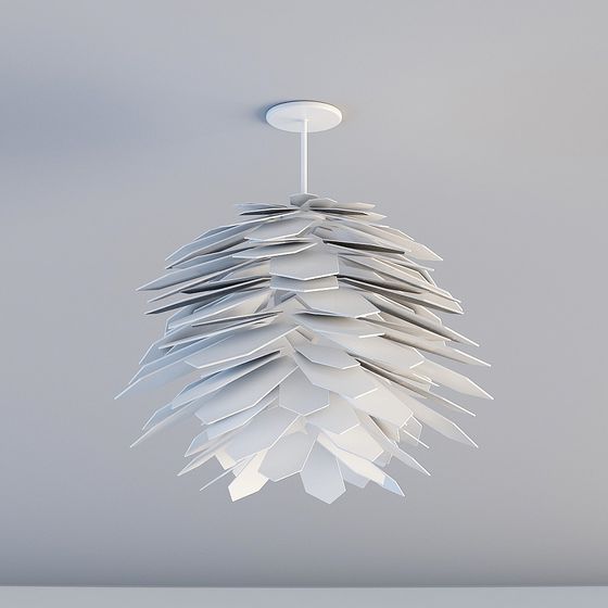 Nature-Inspired Hanging Light 3D model