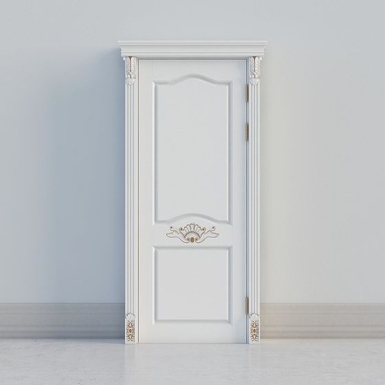 Elegant Door 3D model for Artistic Creations