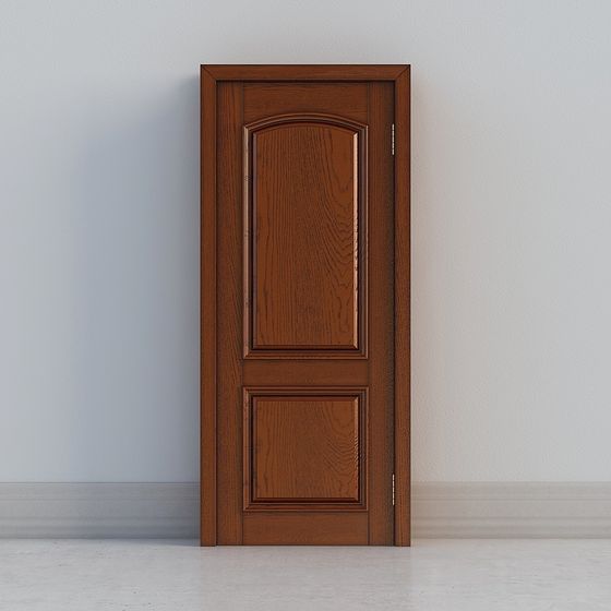 Classic Oak Door 3D model for Modern Designs