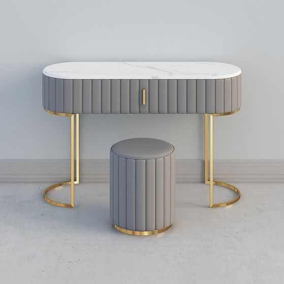 Stylish Dressing Table 3D Model for Modern Interiors