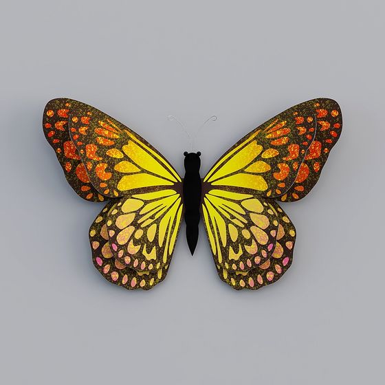 Dreamy Butterfly 3D Model