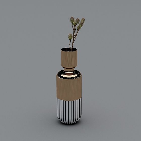 Elegant Vase 3D model - Modern Aesthetics