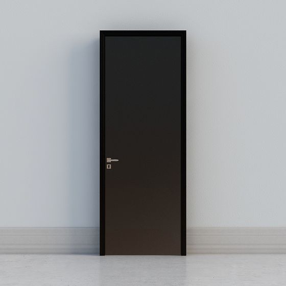 Minimalist Door 3D model for Modern Interiors