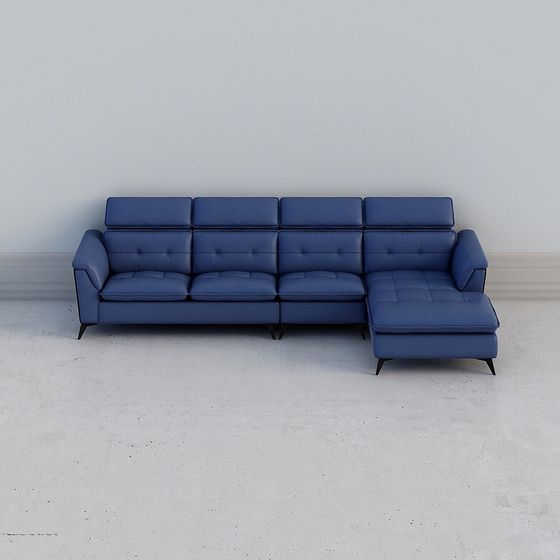 Urban Comfort Sofa 3D model for Modern Designs