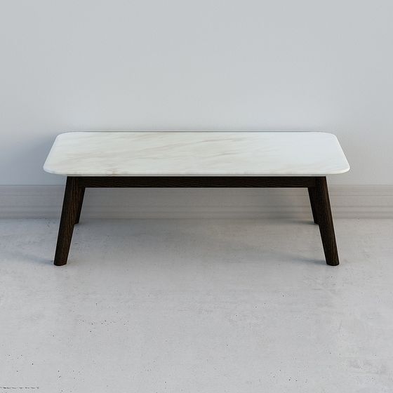 Elegant Marble Coffee Table 3D model