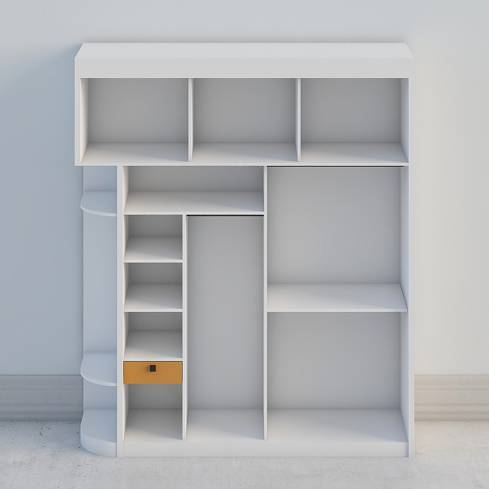 Master room wardrobe (internal structure)