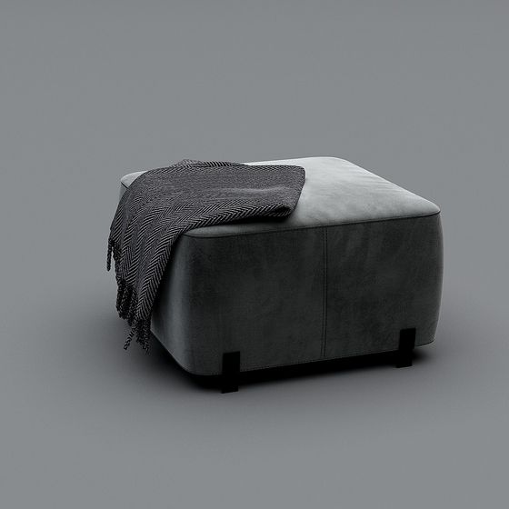 Urban Sofa Stool 3D Model