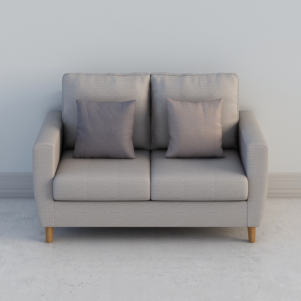 Sofá de tela Yi Bai companion - Finnish town - ML-607 de dos plazas