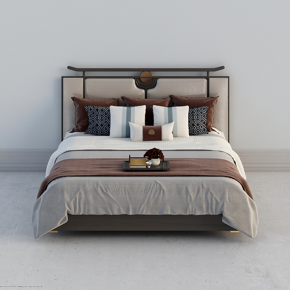 New Chinese style bed