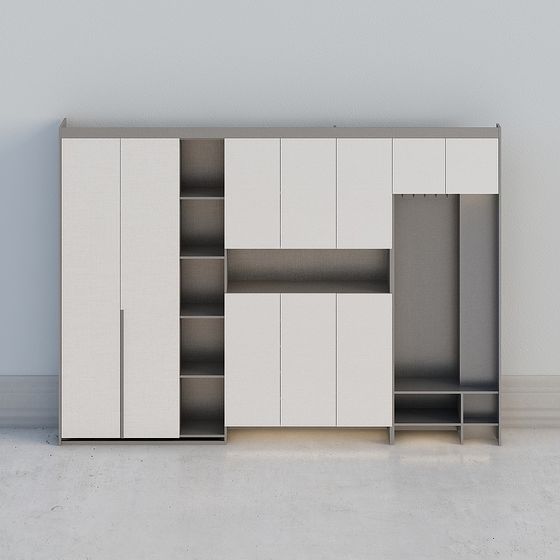 Urban Storage Cabinet 3D model