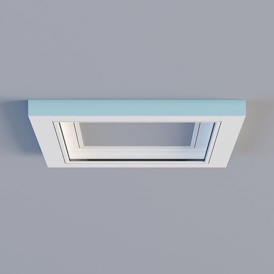 Stylish Skylight 3D model for Modern Architecture