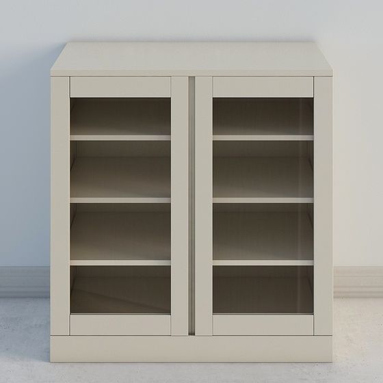 Urban Bookshelf 3D model for Modern Interiors