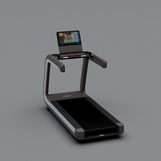 TechRunner Treadmill 3D model