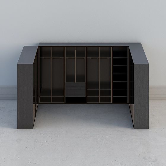 Urban Closet 3D model for Modern Spaces