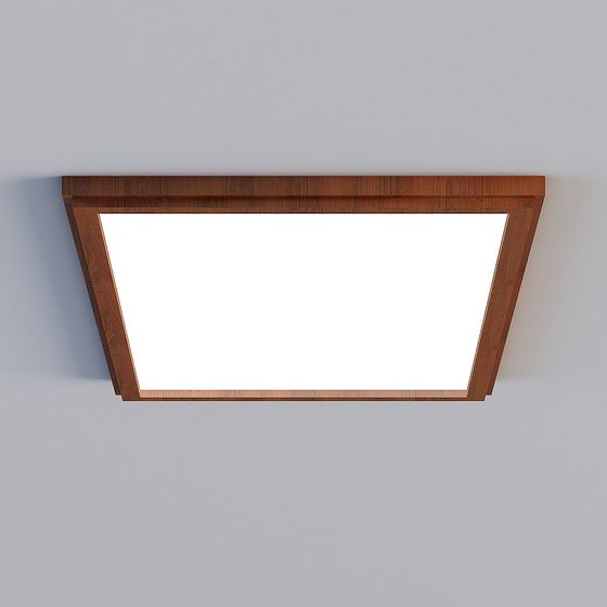 Elegant Recessed Ceiling Light 3D model for Modern Spaces